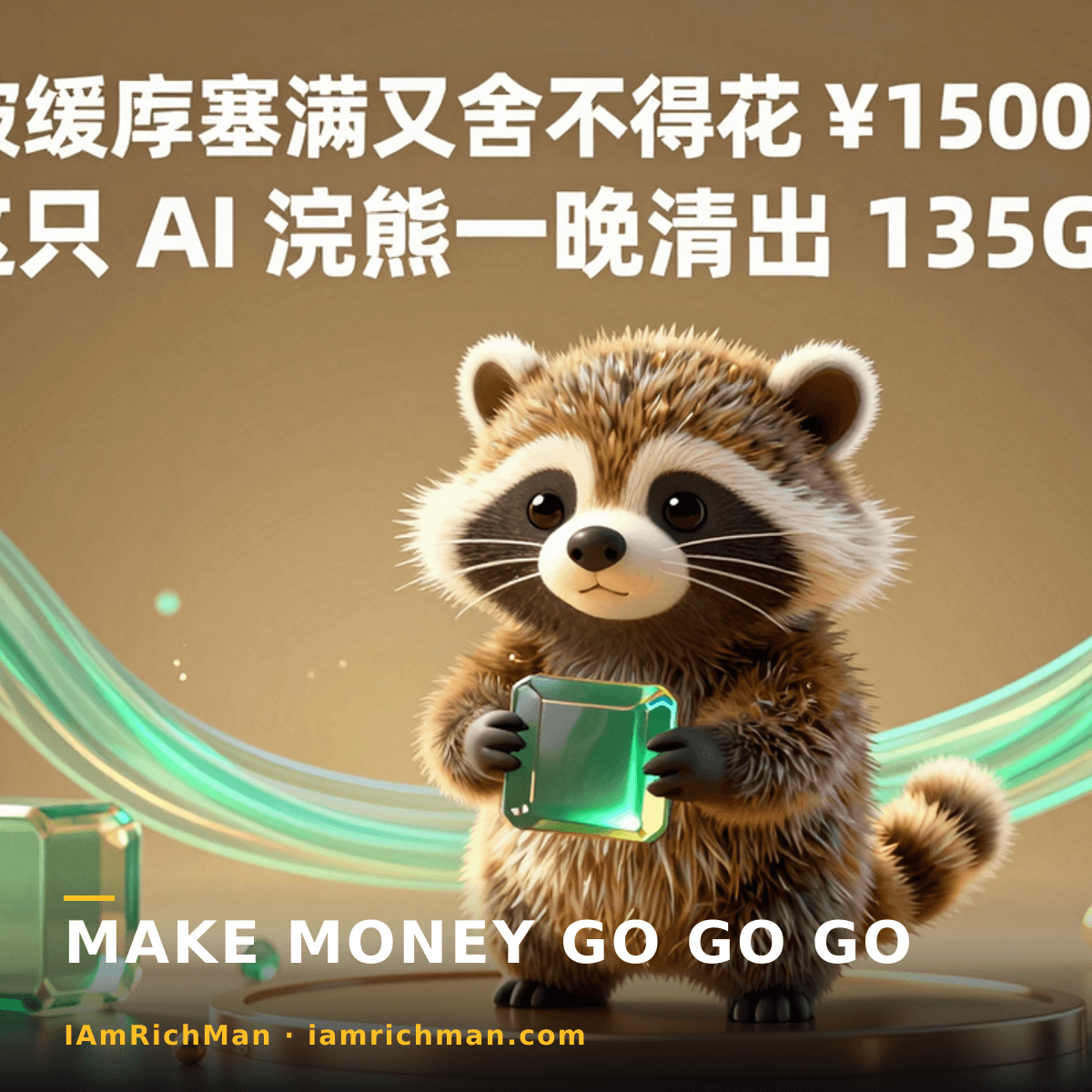 硬盘被缓存塞满又舍不得花 ¥1500 升配?这只 AI 浣熊一晚清出 135GB